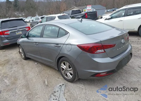 2019 Hyundai Elantra Sel z USA, uszkodzony, nr VIN 5NPD84LF1KH439151